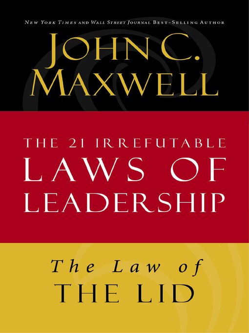 Title details for The Law of the Lid by John C. Maxwell - Available